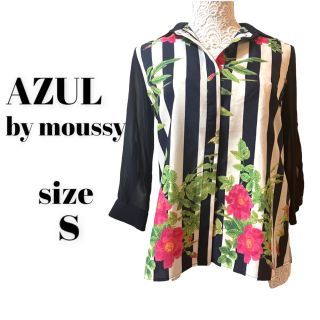 アズールバイマウジー(AZUL by moussy)のAZUL by moussy アズール バイ マウジー シャツ 7分袖(シャツ/ブラウス(長袖/七分))