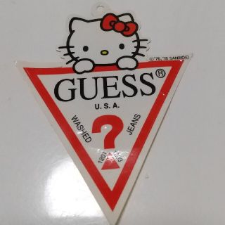 ゲス(GUESS)のGUESS✕キティーちゃん ステッカー♡(シール)