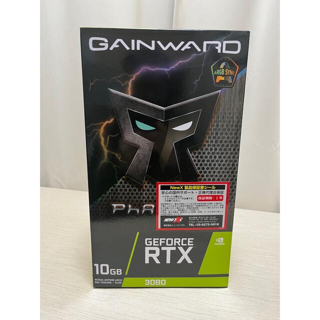 スマホ/家電/カメラ[未開封][LHR] GeForce RTX3080 PHANTOM+ 10GB