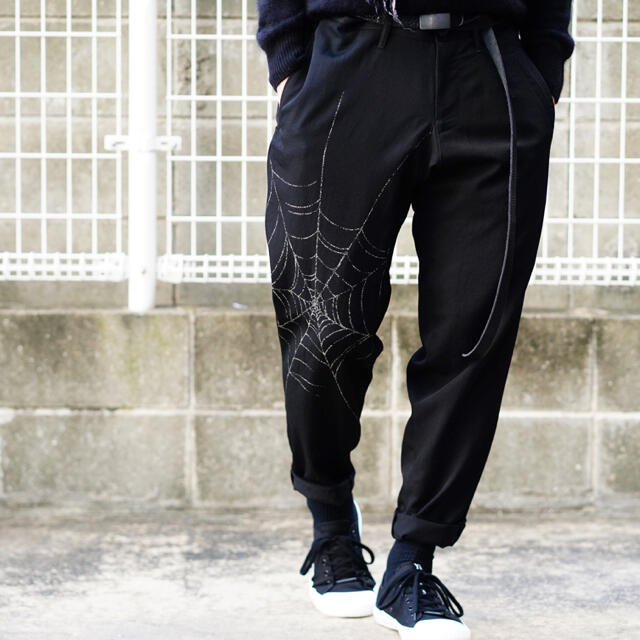 最終値下げYohji Yamamoto 18awの蜘蛛の巣パンツ | フリマアプリ ラクマ
