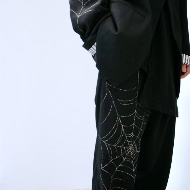 最終値下げYohji Yamamoto 18awの蜘蛛の巣パンツ 最終値下げYohji Yamamoto 18awの蜘蛛の巣パンツ