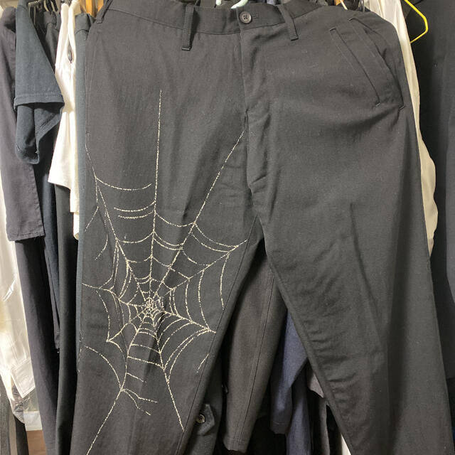 最終値下げYohji Yamamoto 18awの蜘蛛の巣パンツ 最終値下げYohji Yamamoto 18awの蜘蛛の巣パンツ