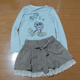 シマムラ(しまむら)のキュロット Tシャツ セット(キュロット)