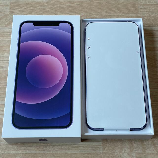 iPhone 12 64GB パープル SIMフリー - スマートフォン本体