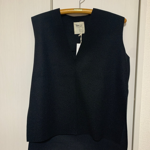 Kastane(カスタネ)のlawgy V neck layered vest レディースのトップス(ベスト/ジレ)の商品写真