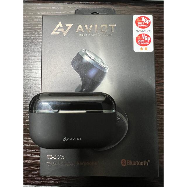 AVIOT フルワイヤレスイヤホン TE-D01T BLACK 1