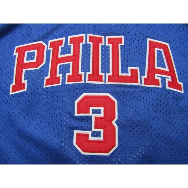 【ユニフォー】 美品 NBA 76ers アレン・アイバーソン ★ シクサーズ ユニフォームの通販 by hrthyr's shop|ラクマ ハーフパン