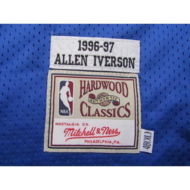 【ユニフォー】 美品 NBA 76ers アレン・アイバーソン ★ シクサーズ ユニフォームの通販 by hrthyr's shop|ラクマ ハーフパン