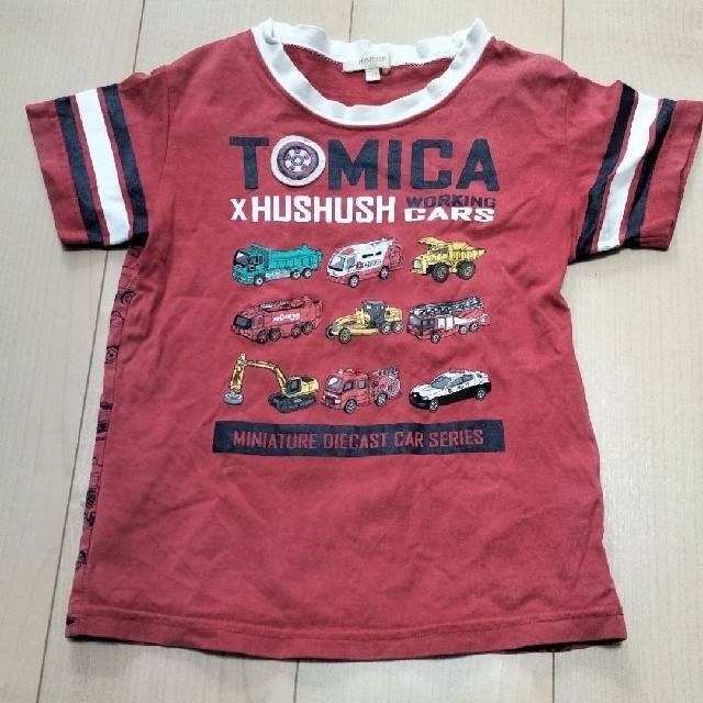 Takara Tomy(タカラトミー)のトミカ　110　半袖Tシャツ　3枚セット キッズ/ベビー/マタニティのキッズ服男の子用(90cm~)(Tシャツ/カットソー)の商品写真