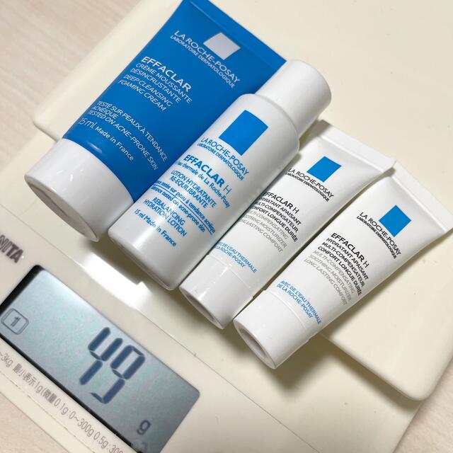 LA ROCHE-POSAY(ラロッシュポゼ)のラロッシュポゼ　洗顔料　化粧水　保湿クリーム コスメ/美容のキット/セット(サンプル/トライアルキット)の商品写真