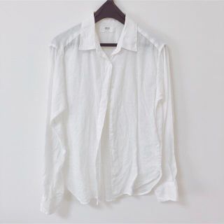 ユニクロ(UNIQLO)の新品＊ユニクロ＊プレミアムリネンシャツ(シャツ/ブラウス(長袖/七分))