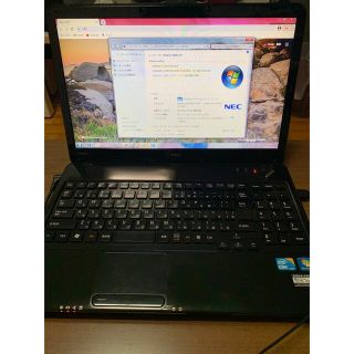 エヌイーシー(NEC)のNEC LaVie S PC-LS550DS6B（ジャンク）(ノートPC)