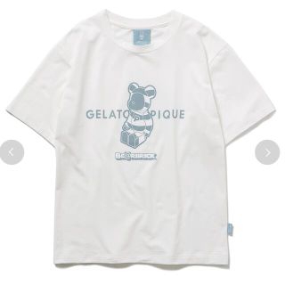 ジェラートピケ(gelato pique)のBE@RBRICK ワンポイントTシャツ(Tシャツ(半袖/袖なし))