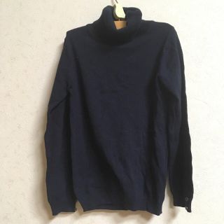 ザラキッズ(ZARA KIDS)のタートルニット 110 ネイビー(ニット)