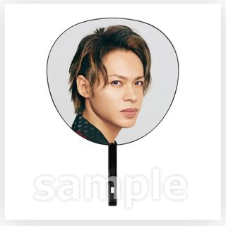 カトゥーン(KAT-TUN)の【新品未開封】 KAT-TUN ジャンボうちわ 上田竜也 2022(アイドルグッズ)