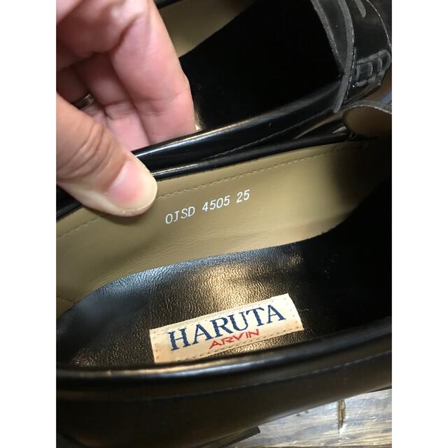 HARUTA(ハルタ)のハルタ　ローファー　25cm EEE ブラック メンズの靴/シューズ(ドレス/ビジネス)の商品写真