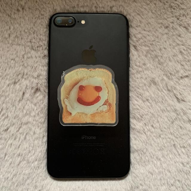 Apple(アップル)の目玉焼きトースト グリップトック スマホトック ポップソケット 韓国 スマホ/家電/カメラのスマホアクセサリー(その他)の商品写真