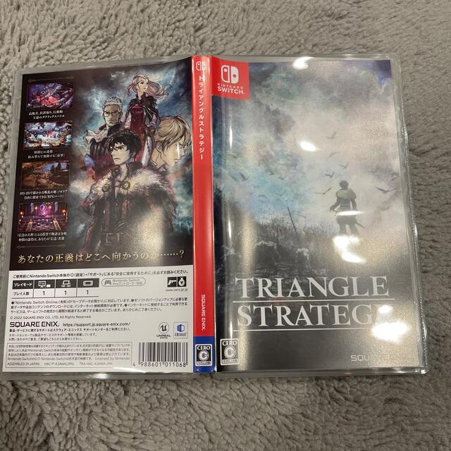 SQUARE ENIX(スクウェアエニックス)のTRIANGLE STRATEGY（トライアングルストラテジー） Switch エンタメ/ホビーのゲームソフト/ゲーム機本体(家庭用ゲームソフト)の商品写真