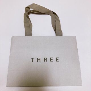 スリー(THREE)のTHREE ショップ袋(ショップ袋)