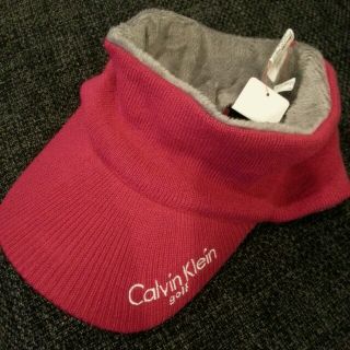 カルバンクライン(Calvin Klein)の新品Calvin klein golf カルバンクライン サンバイザー(その他)