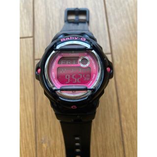 ベビージー(Baby-G)のCASIO カシオ Baby-G ブラック×ピンク(腕時計)