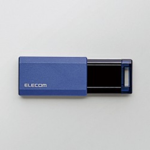 ELECOM(エレコム)のエレコム USBメモリ USB3.1(Gen1) ノック式 64GB オートリタ スマホ/家電/カメラのPC/タブレット(PC周辺機器)の商品写真