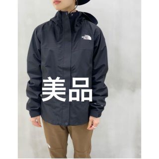 ザノースフェイス(THE NORTH FACE)の送料込み　美品　ノースフェイス　レディース　FLドリズルジャケット　ブラック　L(マウンテンパーカー)