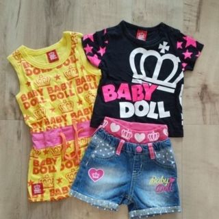 ベビードール(BABYDOLL)の☆BABY DOLL☆80.90☆ワンピース&Tシャツ&パンツ☆(Ｔシャツ)