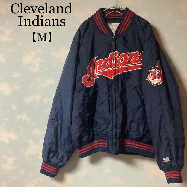 Cleveland Indians スタジャン 90s MLB ヴィンテージ