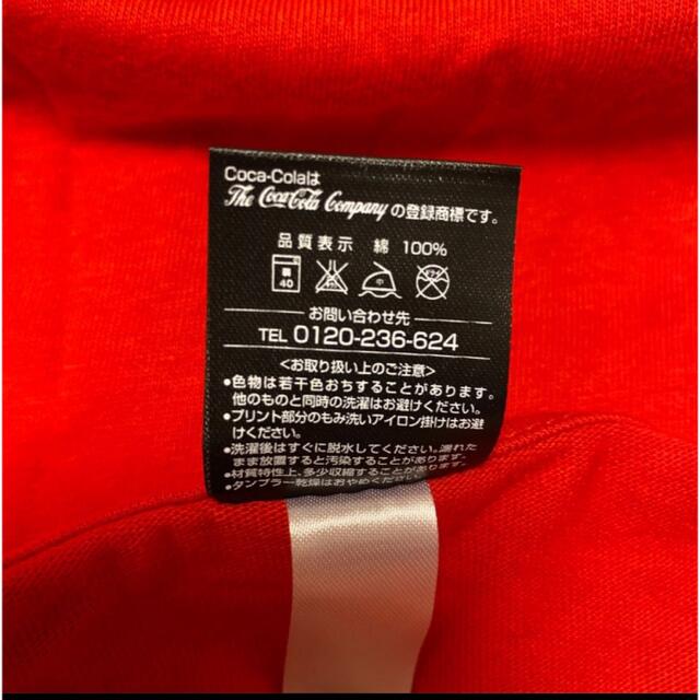 BEAMS(ビームス)の［再値下　美品］BEAMS T × COCA COLA コラボTシャツ Mサイズ メンズのトップス(Tシャツ/カットソー(半袖/袖なし))の商品写真