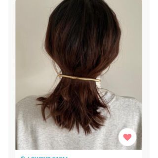 ローリーズファーム(LOWRYS FARM)のメタルバレッタ(バレッタ/ヘアクリップ)