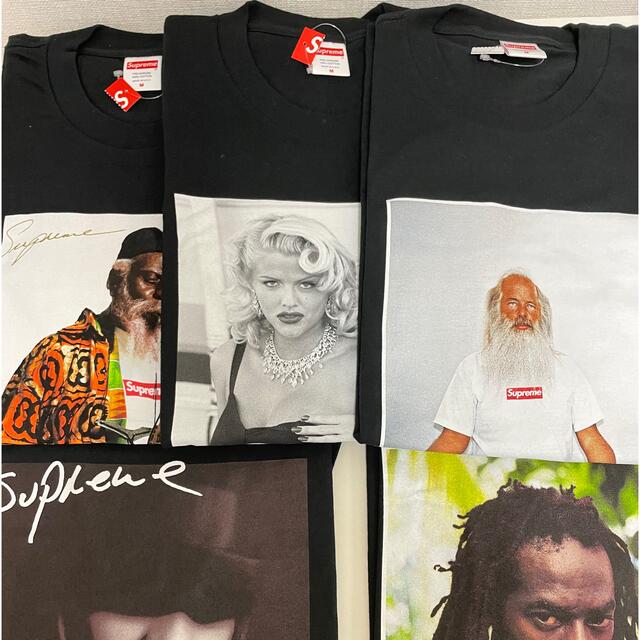 Tシャツ/カットソー(半袖/袖なし)【M】supreme TEE 5枚