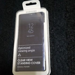 サムスン(SAMSUNG)のGalaxy Note 8 Clear View Standing Cover(Androidケース)