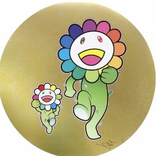 村上隆 お花の親子 ラッタッタ！ (版画)