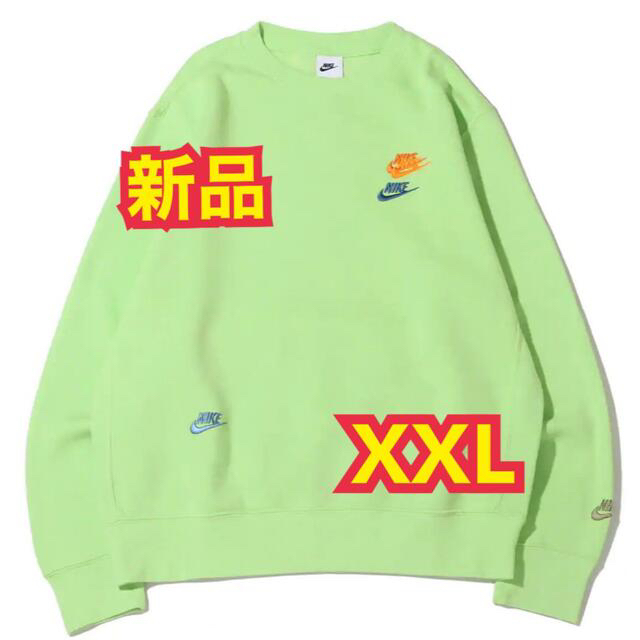 ナイキ エッセンシャル+ クルーネックトレーナー ロゴ刺繍 スウェット 2XL-