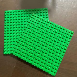 レゴ(Lego)のLEGO 基礎板　16×16 2枚セット　緑　グリーン(知育玩具)