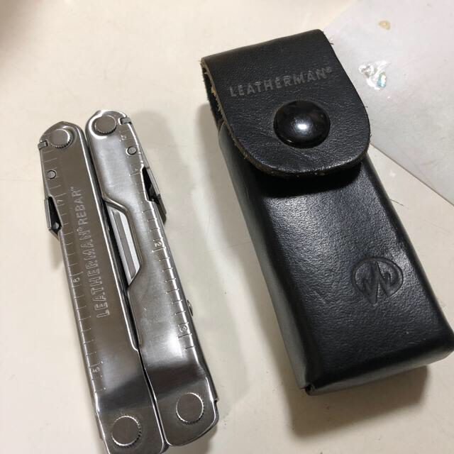 leatherman. rebar