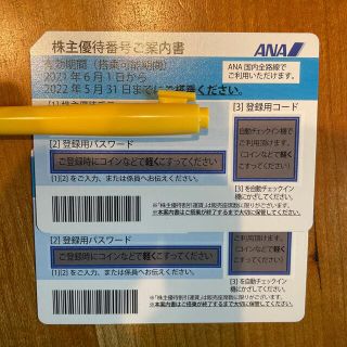 エーエヌエー(ゼンニッポンクウユ)(ANA(全日本空輸))のANA株主優待券(その他)