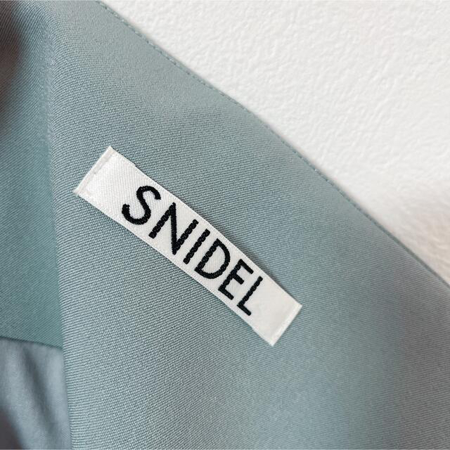 SNIDEL(スナイデル)の【ゆりこ様専用】snidel ハイウエストヘムフレアツイルスカート レディースのスカート(ロングスカート)の商品写真