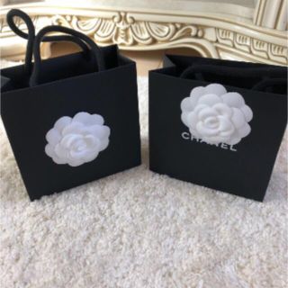 シャネル(CHANEL)のシャネル　カメリア　ショップ袋(ショップ袋)