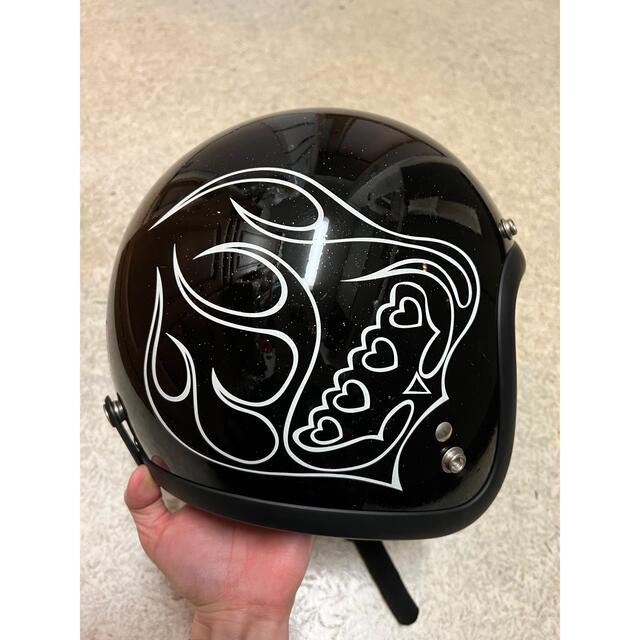 BUNBUN4649 ラメジェットヘルメット SG規格 レディースヘルメット