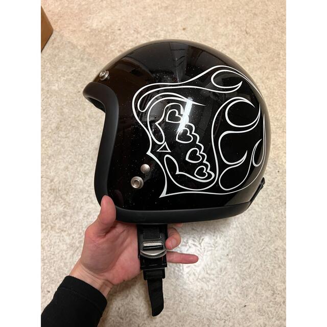 BUNBUN4649 ラメジェットヘルメット SG規格 レディースヘルメット