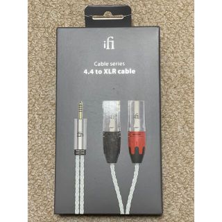 iFi audio 4.4 to XLR cable(ヘッドフォン/イヤフォン)