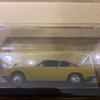 イスズ(いすゞ)のしばた様　117クーペ、2000GT 2台セット(ミニカー)