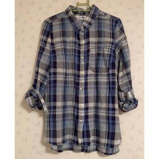 オールドネイビー(Old Navy)のオールドネイビー チェックシャツ(シャツ/ブラウス(長袖/七分))