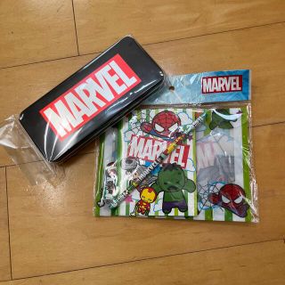 マーベル(MARVEL)のMARVEL 缶ペンケース、文具セット(ペンケース/筆箱)