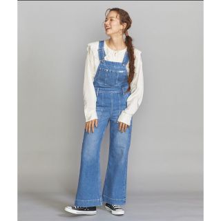 ビューティアンドユースユナイテッドアローズ(BEAUTY&YOUTH UNITED ARROWS)の新品未使用＜Wrangler＞デニム フレアオーバーオール(サロペット/オーバーオール)