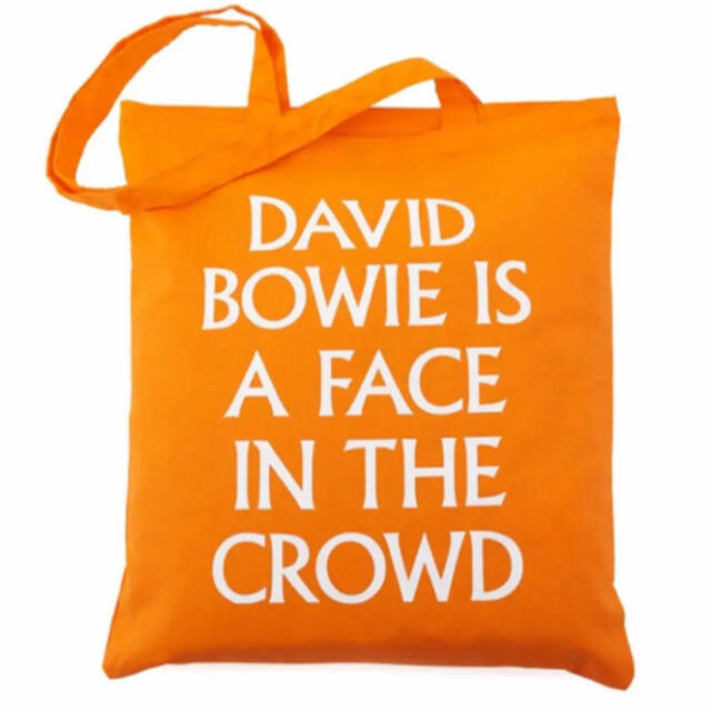 タグ付ロンドン デビット ボウイ DAVID BOWIE IS 展 薄手 トート レディースのバッグ(トートバッグ)の商品写真