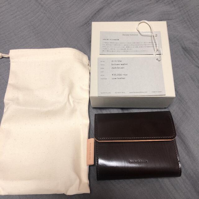 メンズ値下げ！新品⭐︎Hender Scheme bellows wallet 財布