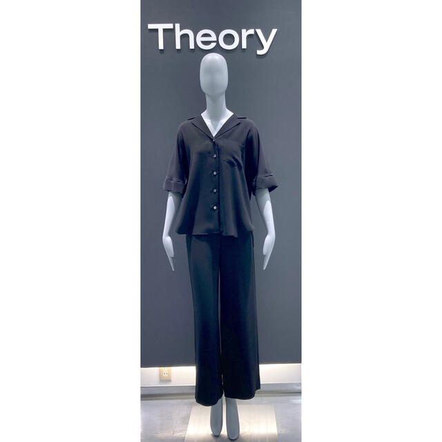 Theory 21ss オーバーサイズ半袖ブラウス